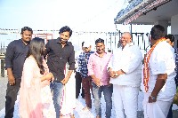 Balagam Movie Team Visits Vijayawada Kanaka Durga Temple